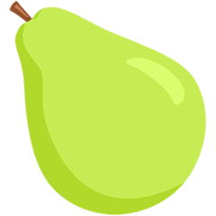 🍐 Pear Emoji in Messenger