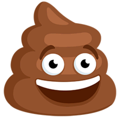 💩 Monte de coco Emoji nos Messenger