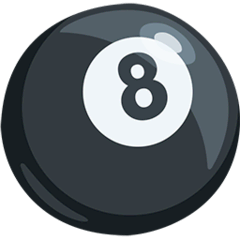 🎱 Pool 8 Ball Emoji in Messenger