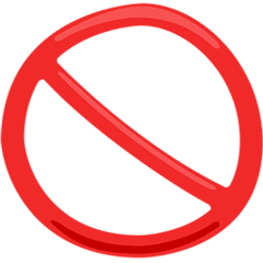 Prohibited on Messenger