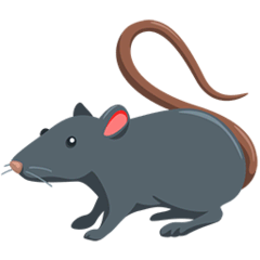 🐀 Ratte Emoji auf Messenger