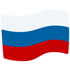 Bandiera della Russia Emoji Messenger