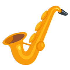Saxofón Emoji Messenger