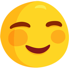 Faccina sorridente Emoji Messenger
