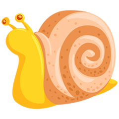 Snail Emoji in Messenger