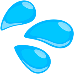 💦 Gotas de agua Emoji en Messenger