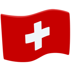 Bandiera della Svizzera Emoji Messenger