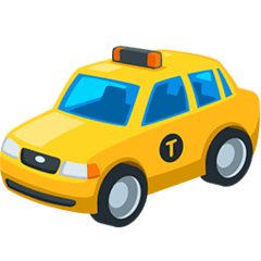 🚕 Taxi Emoji auf Messenger