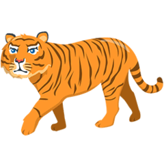 Tigre Émoji Messenger