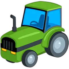 Tractor Emoji in Messenger