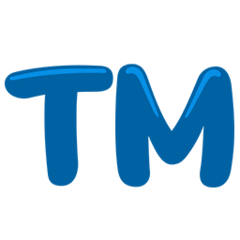 Simbolo del marchio di fabbrica Emoji Messenger