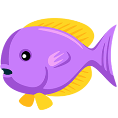 Tropical Fish Emoji in Messenger