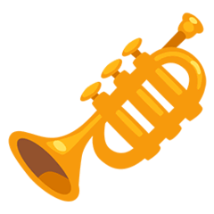 🎺 Trumpet Emoji in Messenger