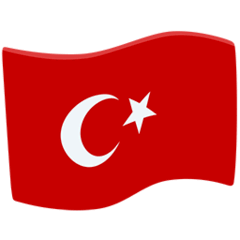 Flagge der Türkei on Messenger