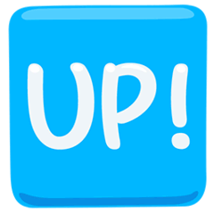 UP! Button Emoji in Messenger