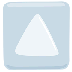 Triángulo hacia arriba Emoji Messenger
