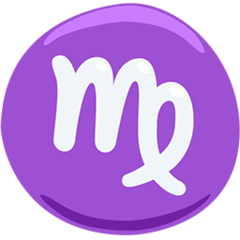 ♍ Jungfrau (Sternzeichen) Emoji auf Messenger
