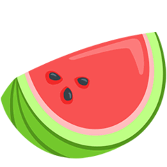 Watermelon Emoji in Messenger