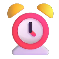 Alarm Clock Emoji on Windows