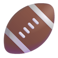 Bola de futebol americano Emoji Windows