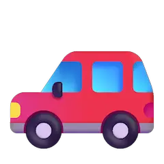 Automobile Emoji on Windows
