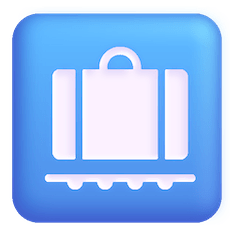 Baggage Claim Emoji on Windows