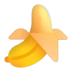 Банан Эмодзи в Windows