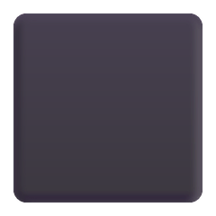 Quadrato grande nero Emoji Windows