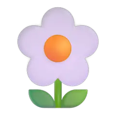 Цветок Эмодзи в Windows