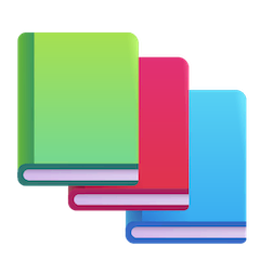 📚 Bücher Emoji auf Windows