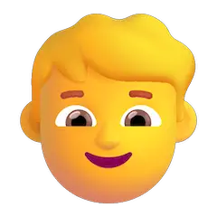 👦 Boy Emoji on Windows