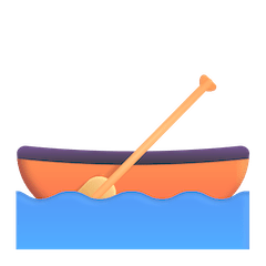 Canoe Emoji on Windows