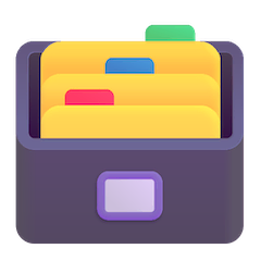 Caixa de ficheiros Emoji Windows