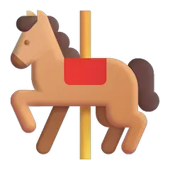 🎠 Carousel Horse Emoji on Windows