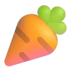 Carrot Emoji on Windows