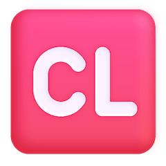 Cl-Symbool on Microsoft
