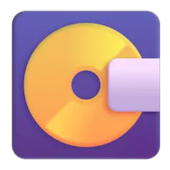💽 Minidisc Emoji auf Windows