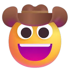 Cowboy Hat Face on Microsoft