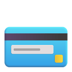 Кредитная карта Эмодзи в Windows