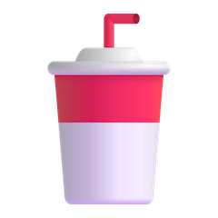 Cup With Straw on Microsoft