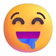 Drooling Face Emoji on Windows