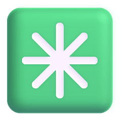 ✳️ Eight-Spoked Asterisk Emoji on Windows