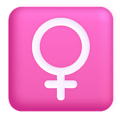 Símbolo De Feminino Emoji Windows