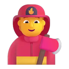 🧑‍🚒 Feuerwehrmann(in) Emoji auf Windows