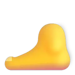 🦶 Fuß Emoji auf Windows