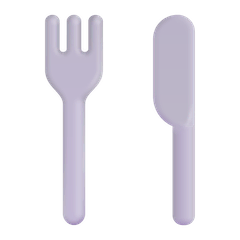 🍴 Fourchette et couteau Émoji sur Windows