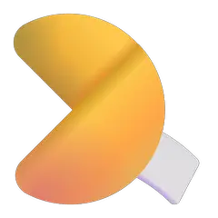 Biscotto della fortuna Emoji Windows