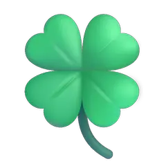 🍀 Four Leaf Clover Emoji on Windows