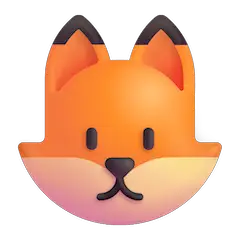 🦊 Cara de raposa Emoji nos Windows