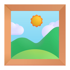 🖼️ Framed Picture Emoji on Windows